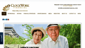 What Clockworkfinancial.com website looked like in 2016 (8 years ago)