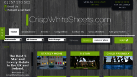 What Crispwhitesheets.com website looked like in 2016 (8 years ago)