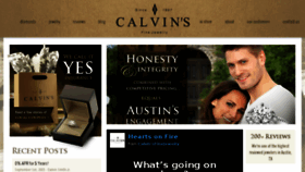 What Calvinsjewelry.com website looked like in 2016 (8 years ago)