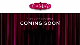 What Camay.com website looked like in 2016 (8 years ago)