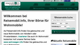 What Campingboerse.at website looked like in 2016 (8 years ago)
