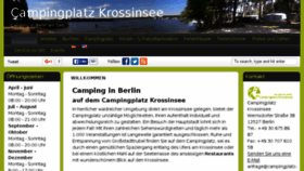 What Campingplatz-krossinsee.de website looked like in 2016 (8 years ago)