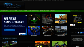 What Car-racing-games.org website looked like in 2016 (8 years ago)