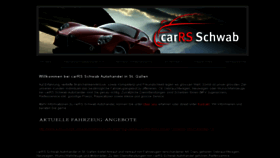 What Carrs.ch website looked like in 2016 (8 years ago)