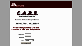 What Cars.mercuryinsurance.com website looked like in 2016 (8 years ago)