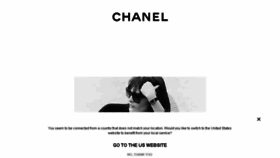 What Chanel.co.jp website looked like in 2016 (8 years ago)