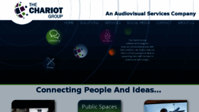 What Chariotgroup.com website looked like in 2016 (8 years ago)