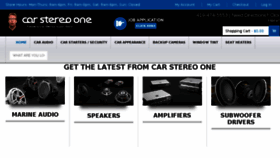 What Carstereo1.com website looked like in 2016 (8 years ago)