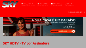 What Centraldeassinatura.com.br website looked like in 2016 (8 years ago)