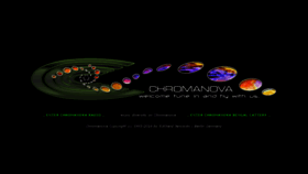 What Chromanova.de website looked like in 2016 (8 years ago)