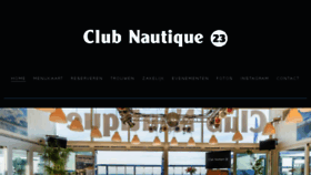 What Clubnautique.nl website looked like in 2016 (8 years ago)