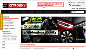 What Citroeny.eu website looked like in 2016 (8 years ago)