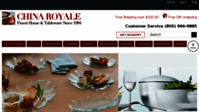 What Chinaroyale.com website looked like in 2016 (8 years ago)