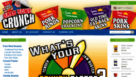 What Ccsnacks.com website looked like in 2016 (8 years ago)