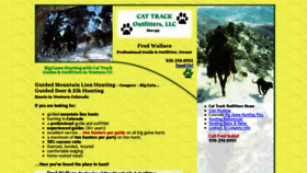 What Cattrackoutfitters.com website looked like in 2016 (8 years ago)