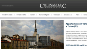 What Chiusano.com website looked like in 2016 (8 years ago)