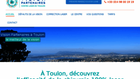 What Chirurgie-yeux-toulon.fr website looked like in 2016 (8 years ago)