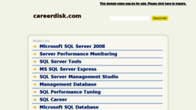 What Careerdisk.com website looked like in 2016 (8 years ago)