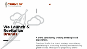 What Craniumstudio.com website looked like in 2016 (8 years ago)