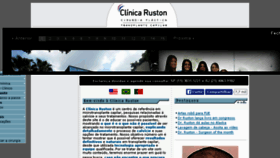 What Clinicaruston.com.br website looked like in 2016 (8 years ago)