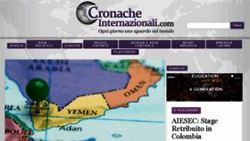 What Cronacheinternazionali.com website looked like in 2016 (8 years ago)