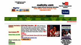 What Cushcity.com website looked like in 2016 (8 years ago)