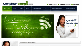 What Compteur-energie.com website looked like in 2016 (8 years ago)