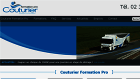 What Couturier-formapro.fr website looked like in 2016 (8 years ago)