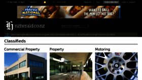 What Classifieds.nzherald.co.nz website looked like in 2016 (8 years ago)
