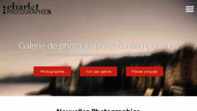 What Charlet-photographies.com website looked like in 2016 (8 years ago)