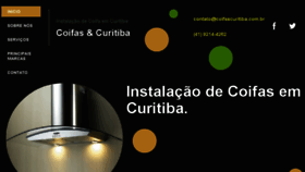 What Coifascuritiba.com.br website looked like in 2016 (8 years ago)