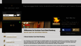 What Carat-hotel-hamburg.de website looked like in 2016 (8 years ago)