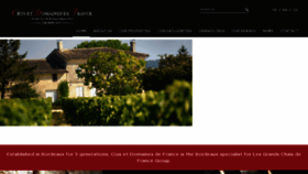 What Cdf-chateaux.com website looked like in 2016 (9 years ago)