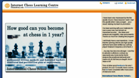What Chessarea.com website looked like in 2016 (8 years ago)