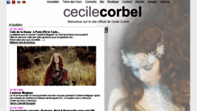 What Cecile-corbel.com website looked like in 2016 (8 years ago)