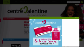What Centrevalentine.fr website looked like in 2016 (8 years ago)