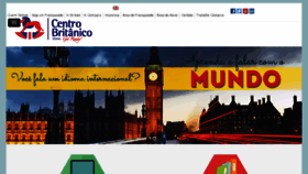 What Centrobritanico.com.br website looked like in 2016 (8 years ago)