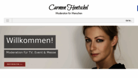 What Carmen-hentschel.de website looked like in 2016 (8 years ago)