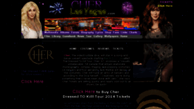 What Cherlasvegas.com website looked like in 2016 (8 years ago)