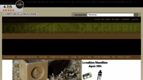 What Comptoir-droguerie.fr website looked like in 2016 (8 years ago)