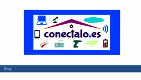 What Conectalo.es website looked like in 2016 (8 years ago)