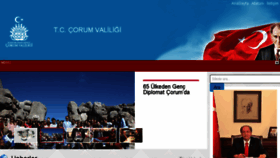 What Corum.gov.tr website looked like in 2016 (8 years ago)