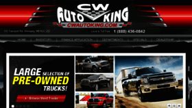 What Cwautoking.com website looked like in 2016 (8 years ago)