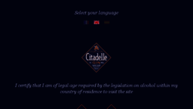 What Citadellegin.com website looked like in 2016 (8 years ago)