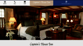 What Captainshouseinn.com website looked like in 2016 (8 years ago)