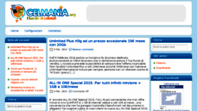 What Celmania.org website looked like in 2016 (8 years ago)