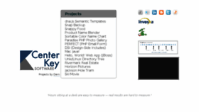 What Centerkey.com website looked like in 2016 (8 years ago)