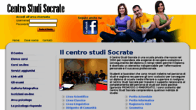 What Centrostudisocrate.net website looked like in 2016 (8 years ago)
