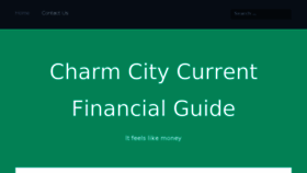 What Charmcitycurrent.com website looked like in 2016 (8 years ago)