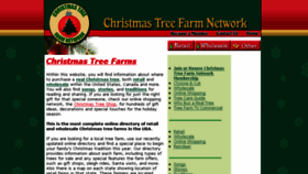 What Christmas-tree.com website looked like in 2016 (8 years ago)